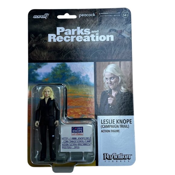 Leslie Knope (Campaign Trail) Parks & Recreation Super7 Action Figure - Picture 1 of 4